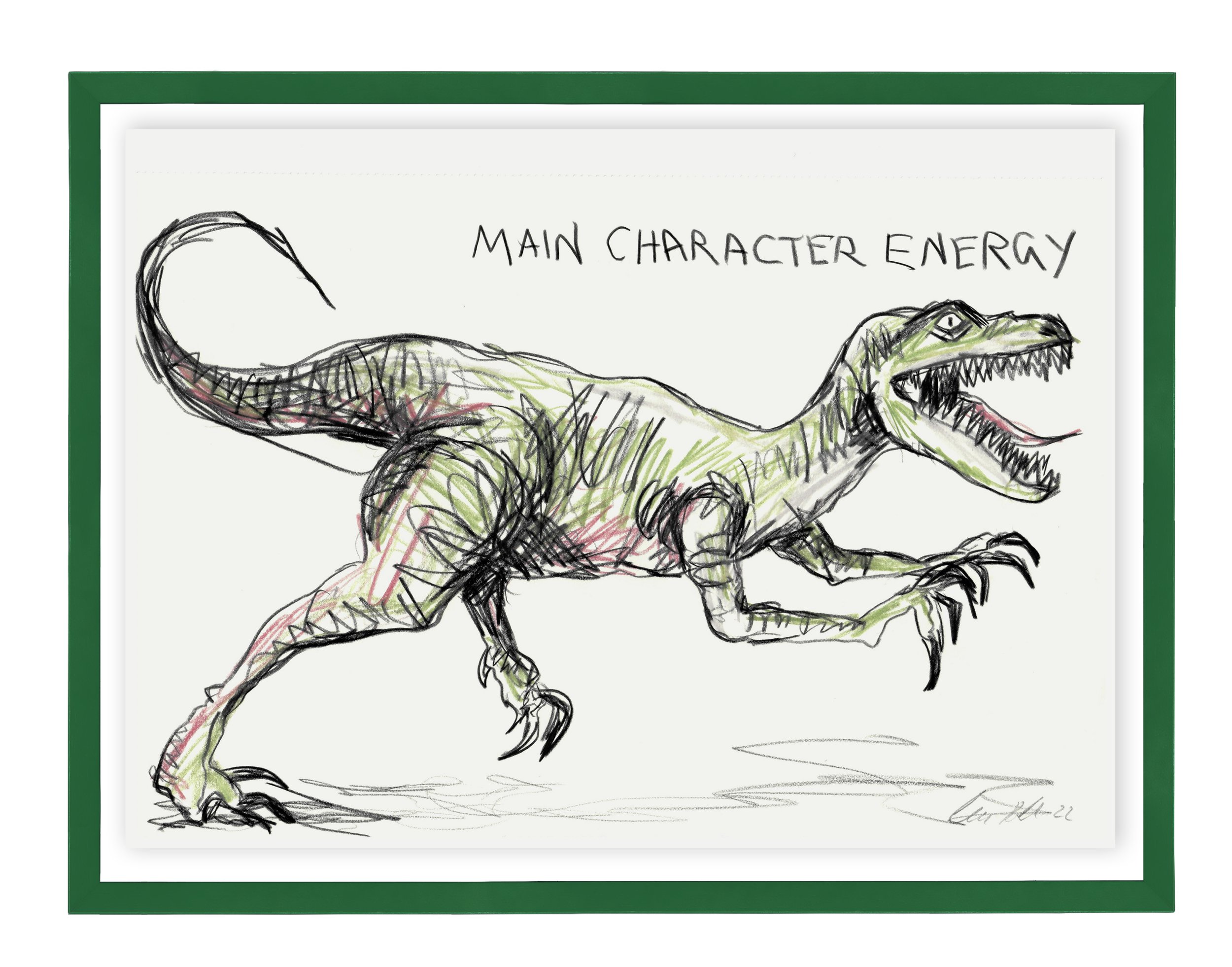 Main Character Energy (Dinosaur), 2022. The Connor Brothers.jpg