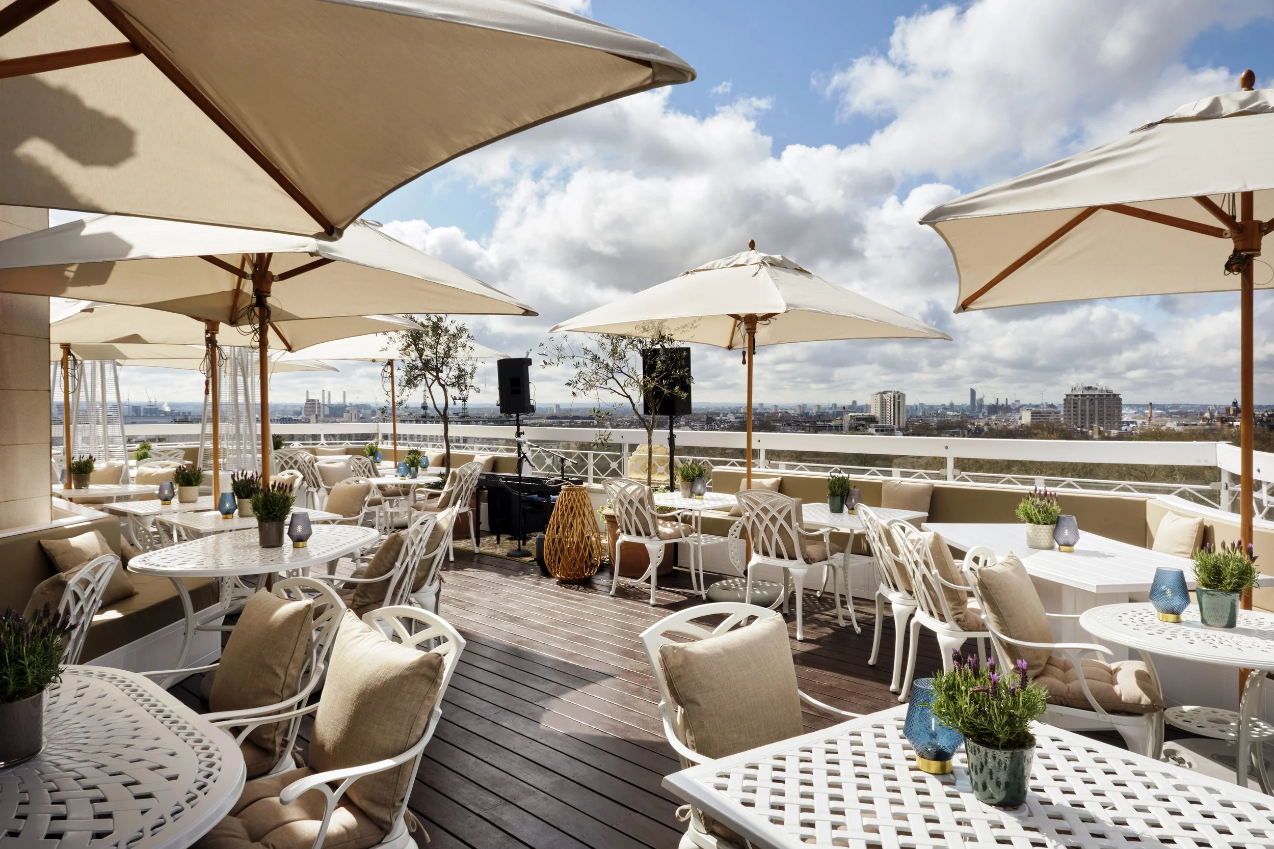 REVIEW: ALFRESCO MEDITERRANEAN LUNCH THE DORCHESTER ROOFTOP