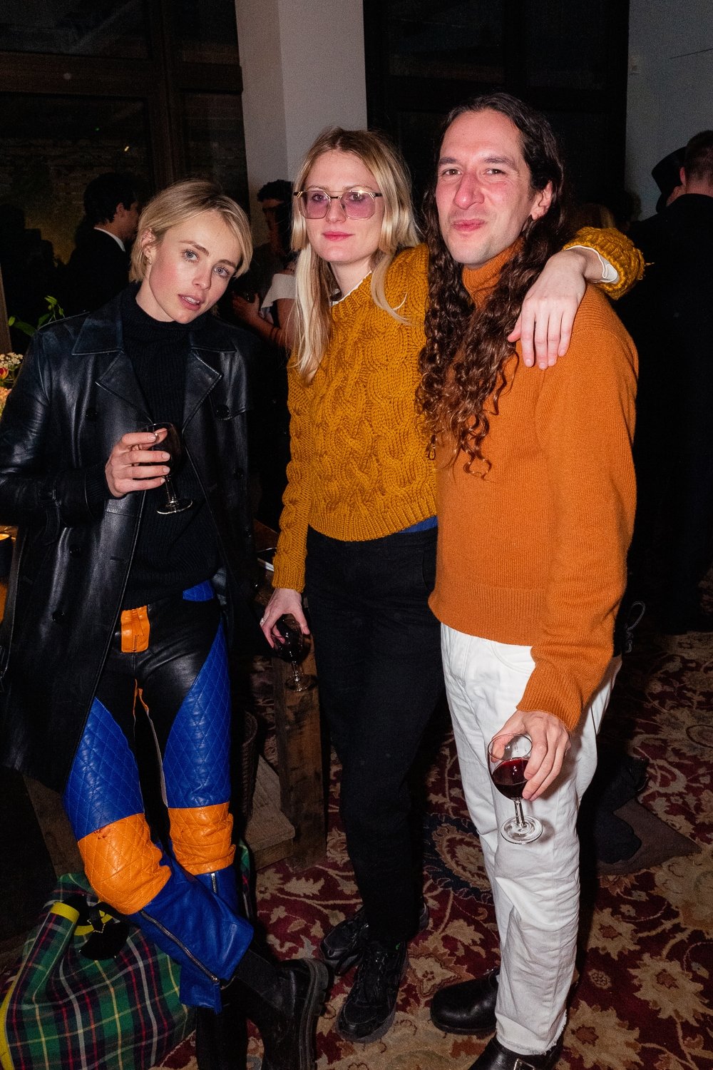 Saatchi Yates St James Opening - Edie Campbell,  Christabell McGreevy, Rory DC (Credit James D Kelly).jpg