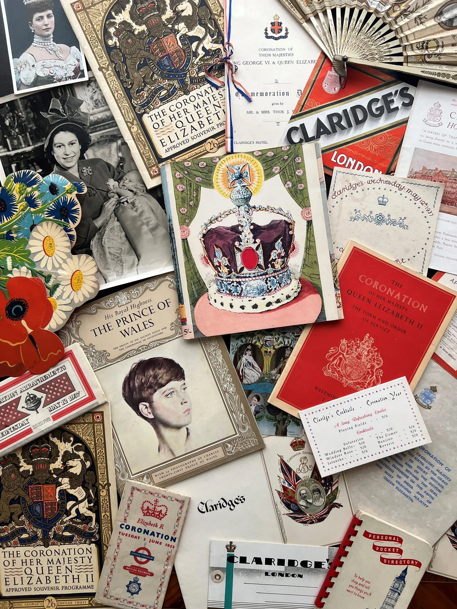 CLARIDGE'S HOTEL UNVEIL HISTORICAL ARCHIVES FOR THE UPCOMING CORONATION