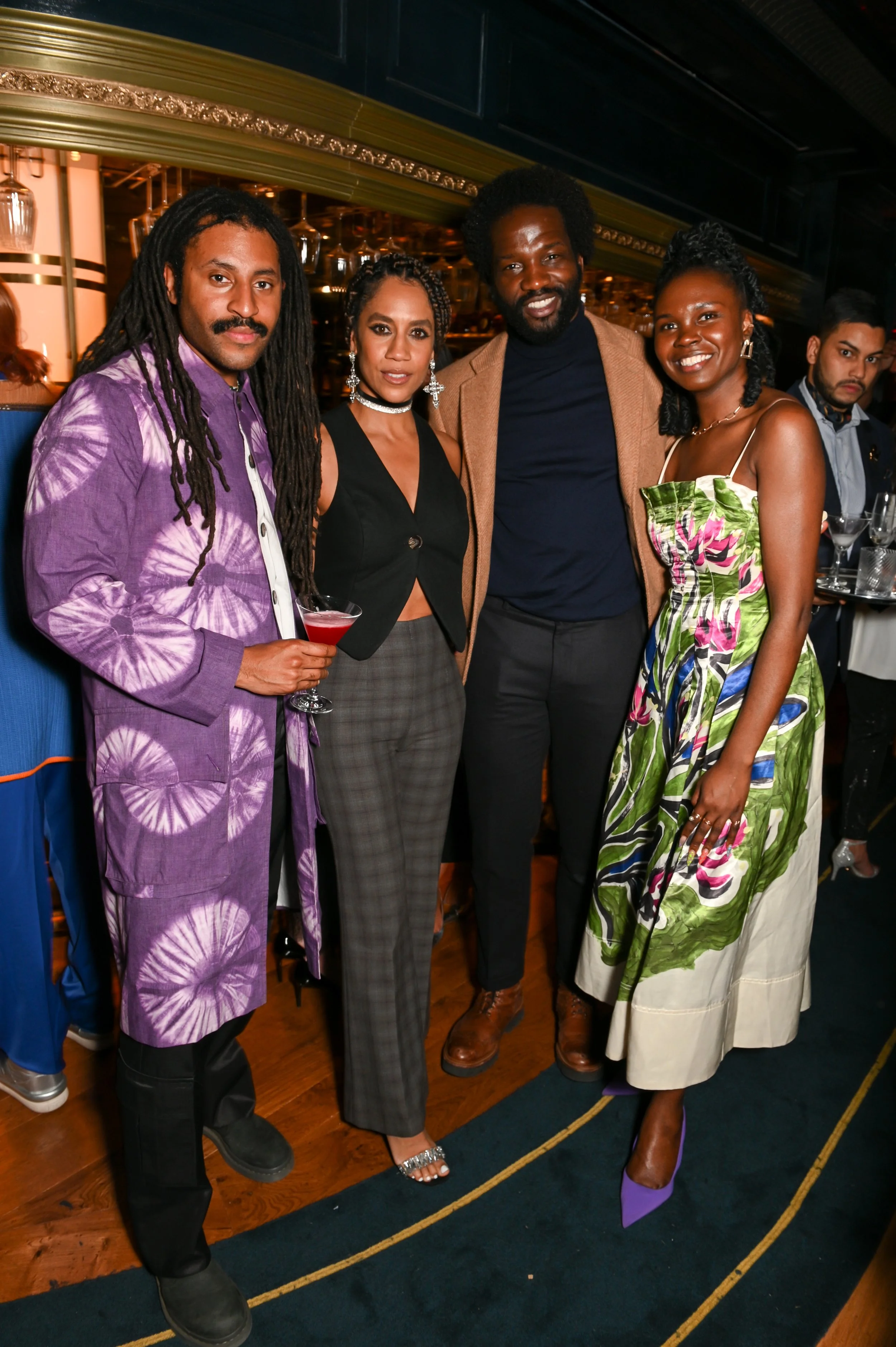 Cobbie Yates_Dominique Tripper_Sope Dirisu_Debora Ababi_George  Preview Party_DaveBenett.jpg
