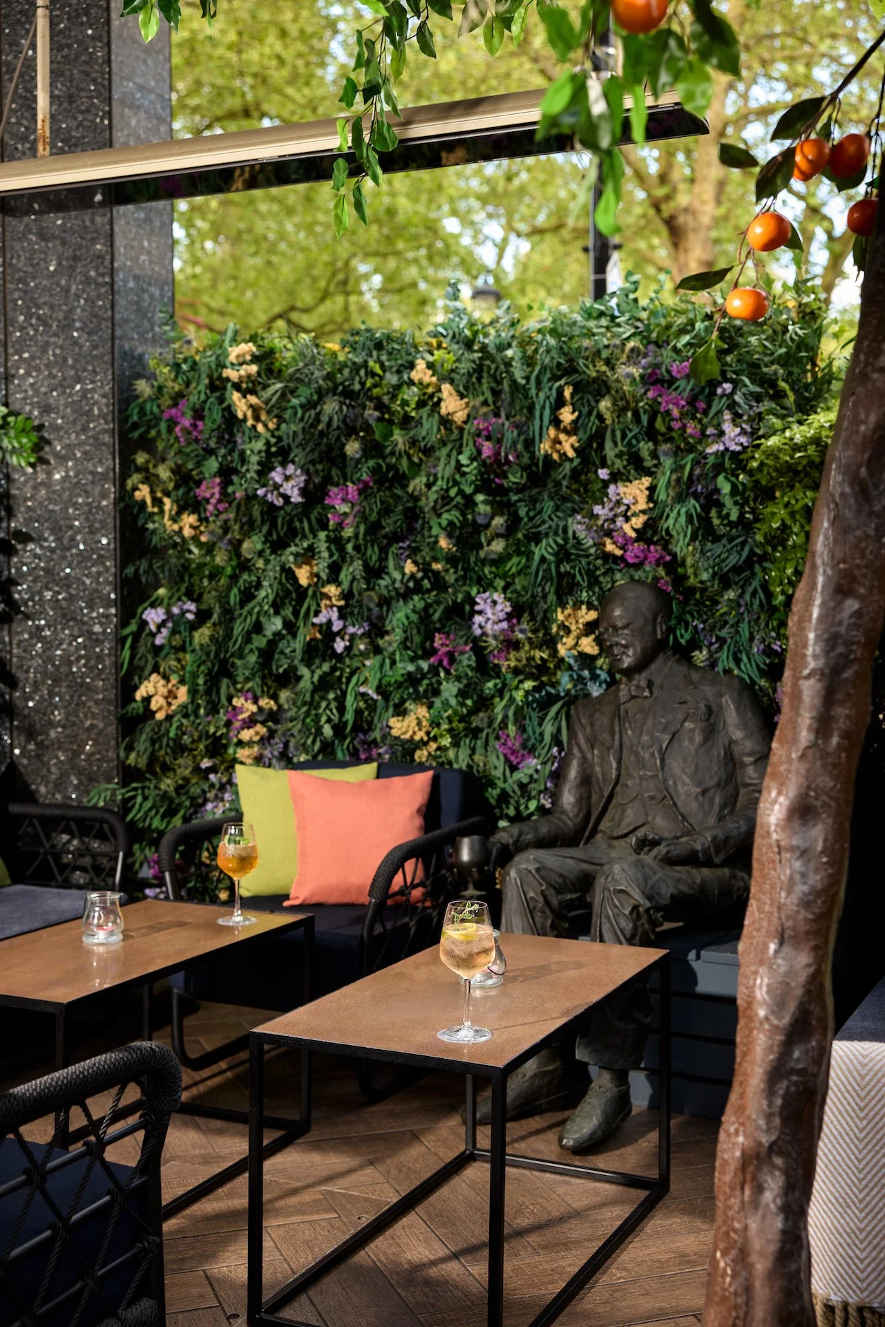 NEW COCKTAIL MENU &amp; SUMMER TERRACE AT THE CHURCHILL BAR &amp; TERRACE