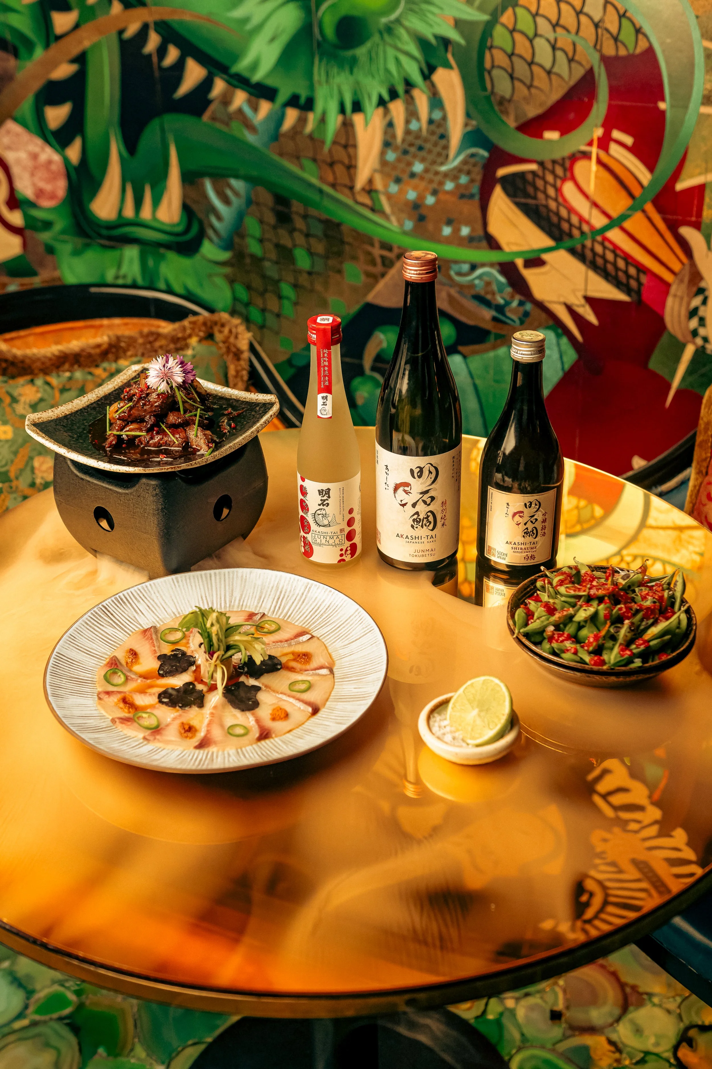 NEW: AKASHI-TAI AND THE IVY ASIA LAUNCH THE 'SAKE SENSATIONS' MENU