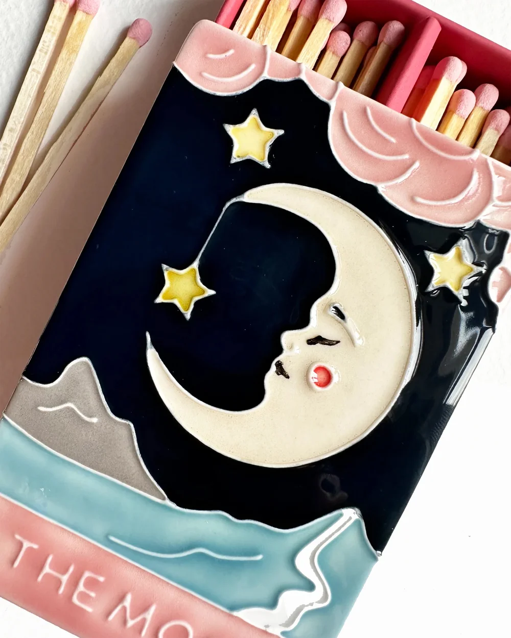 The Moon II Ceramic Matchbox1.jpeg
