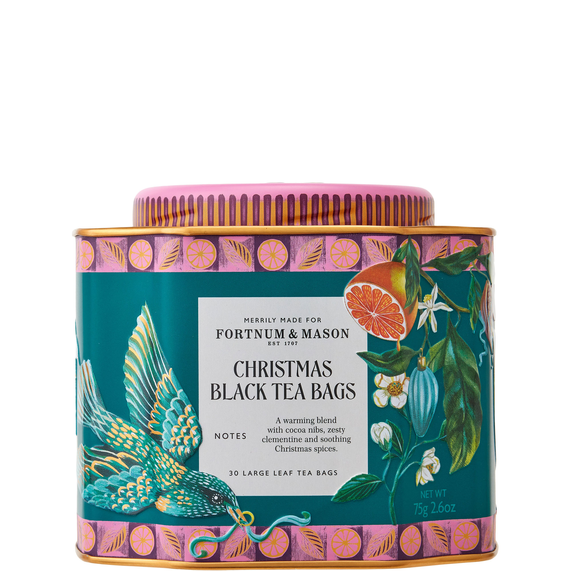 Fortnum & Mason Christmas Black Tea Tin 30pck 1.PNG