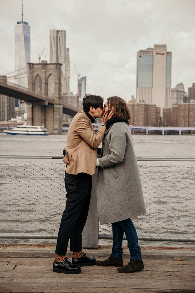Pedido de casamento em Nova York