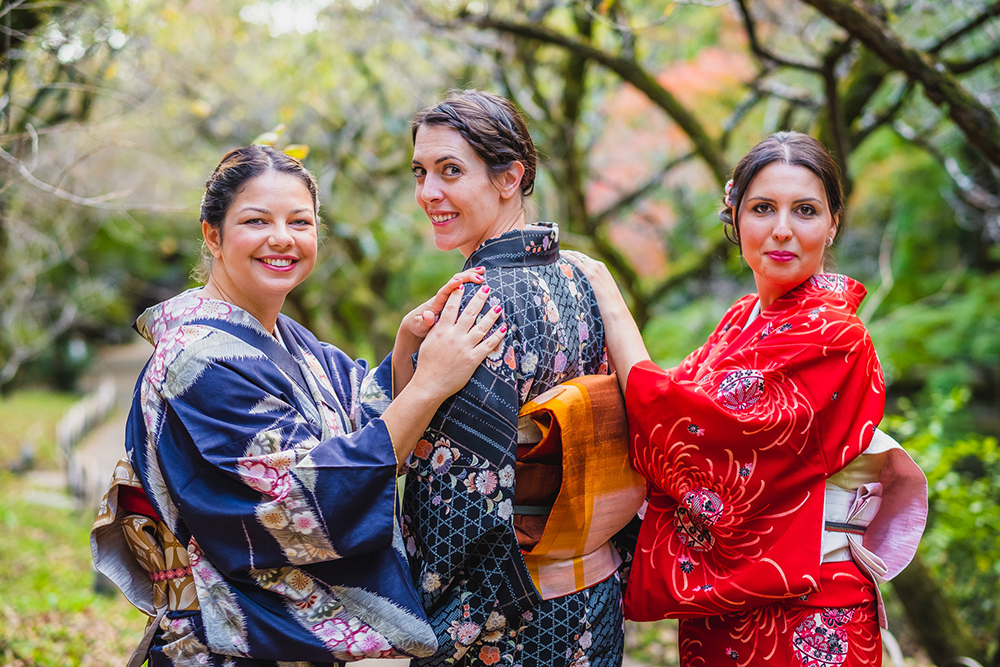 Ensaio Fotográfico Amigas em Kyoto