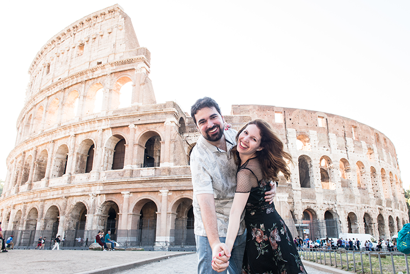 Ensaio Fotográfico Casal em Roma