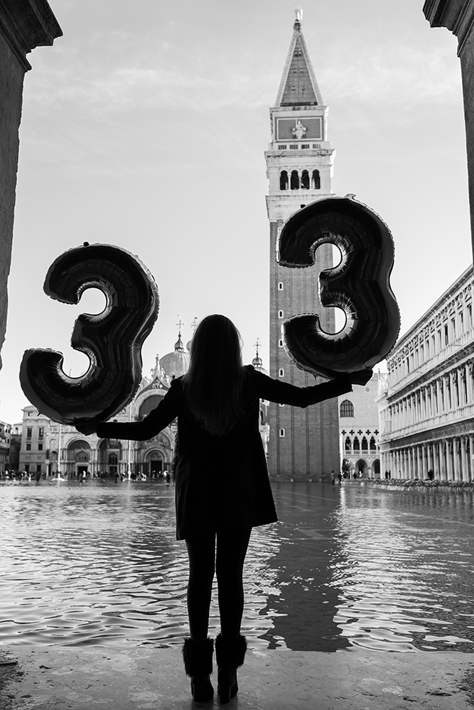 Ensaio Fotográfico de Aniversário em Veneza