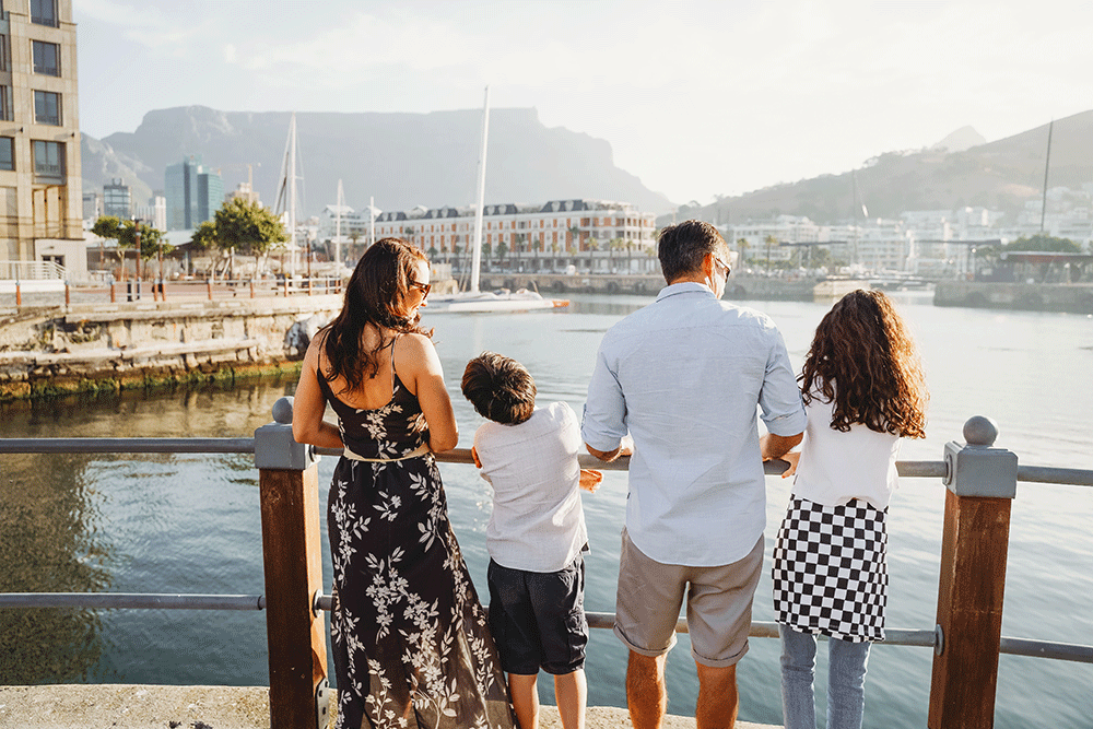 Ensaio Fotográfico de Família em Cape Town