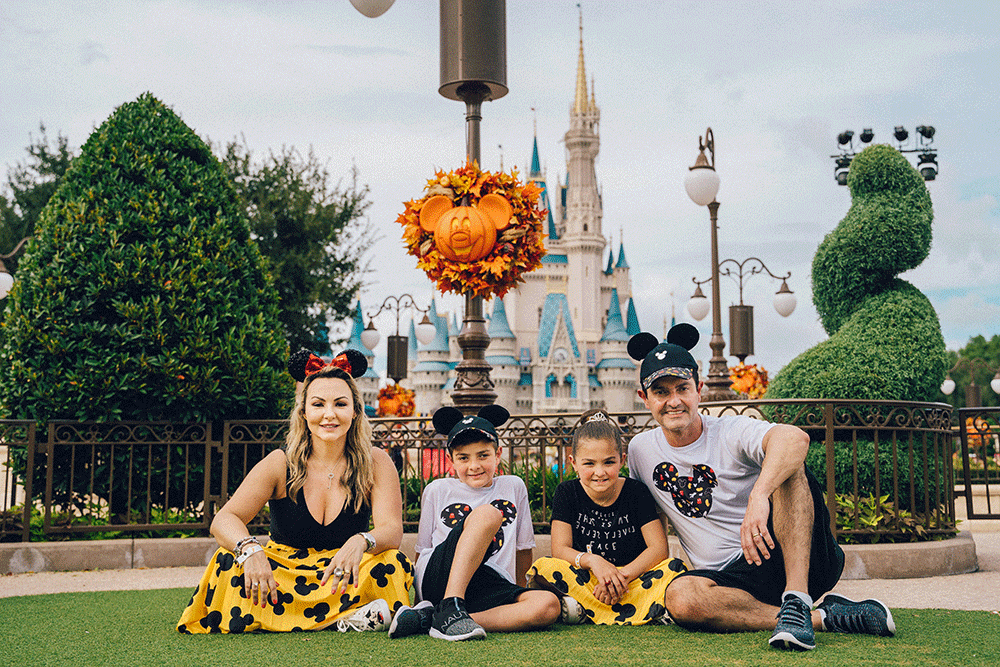 Ensaio Fotográfico de Família na Disney