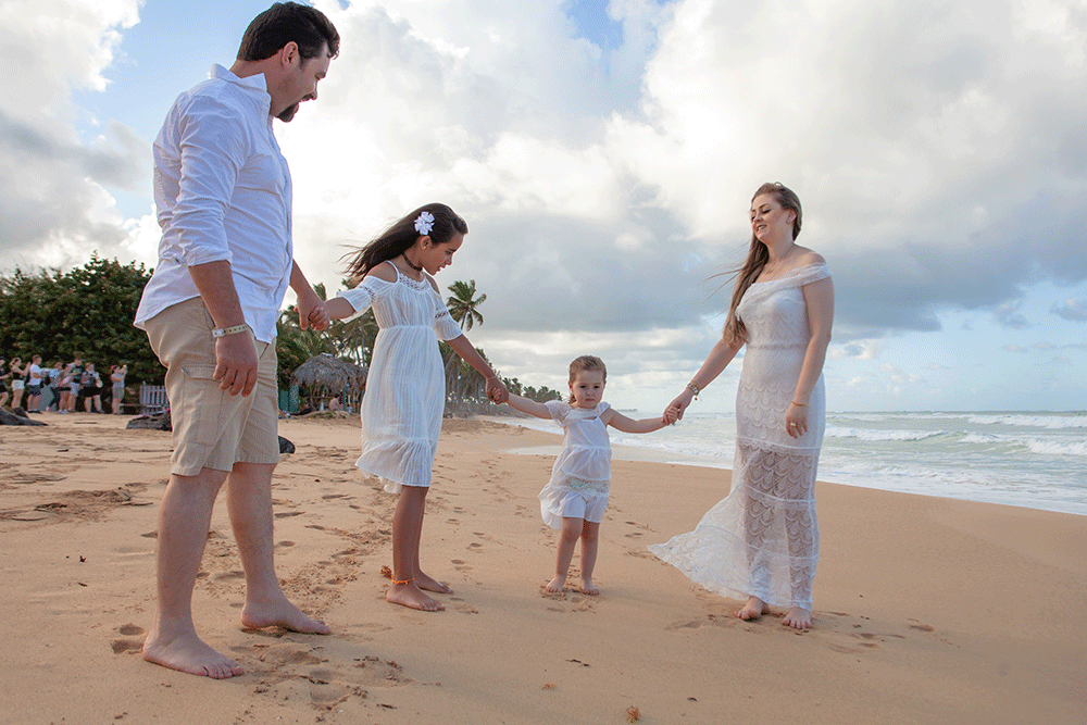 Ensaio Fotográfico de Família em Punta Cana