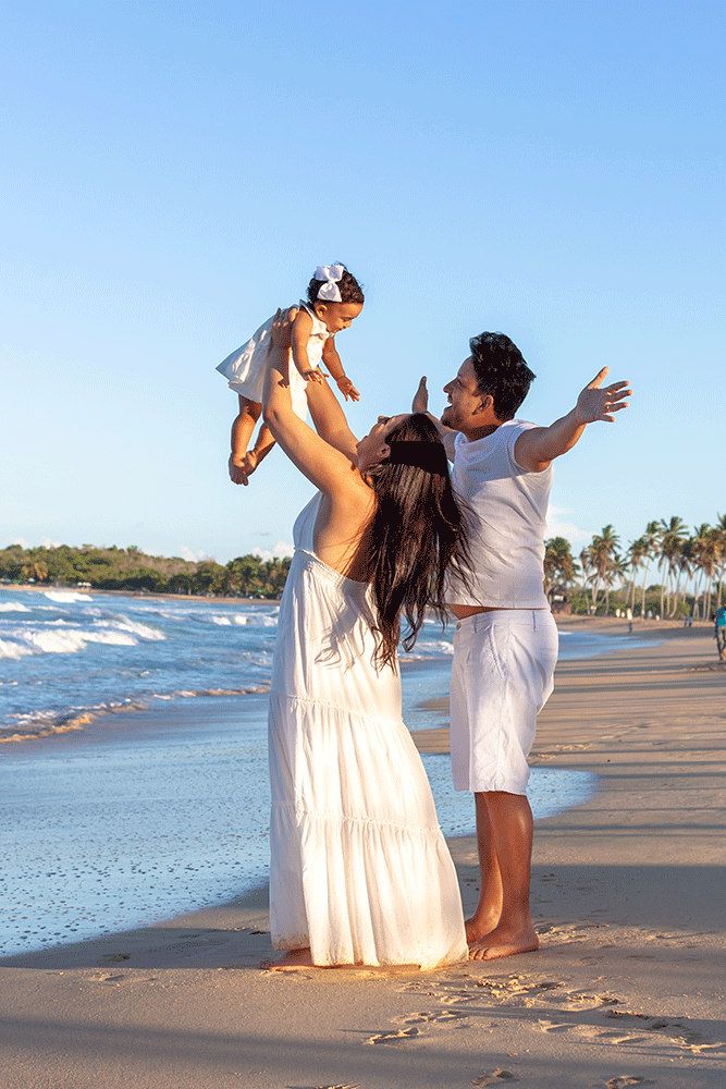 Ensaio Fotográfico de Família em Punta Cana