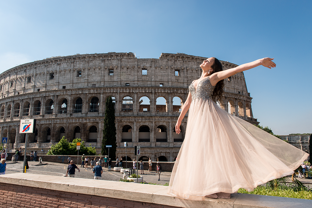 Ensaio Fotográfico 15 anos em Roma
