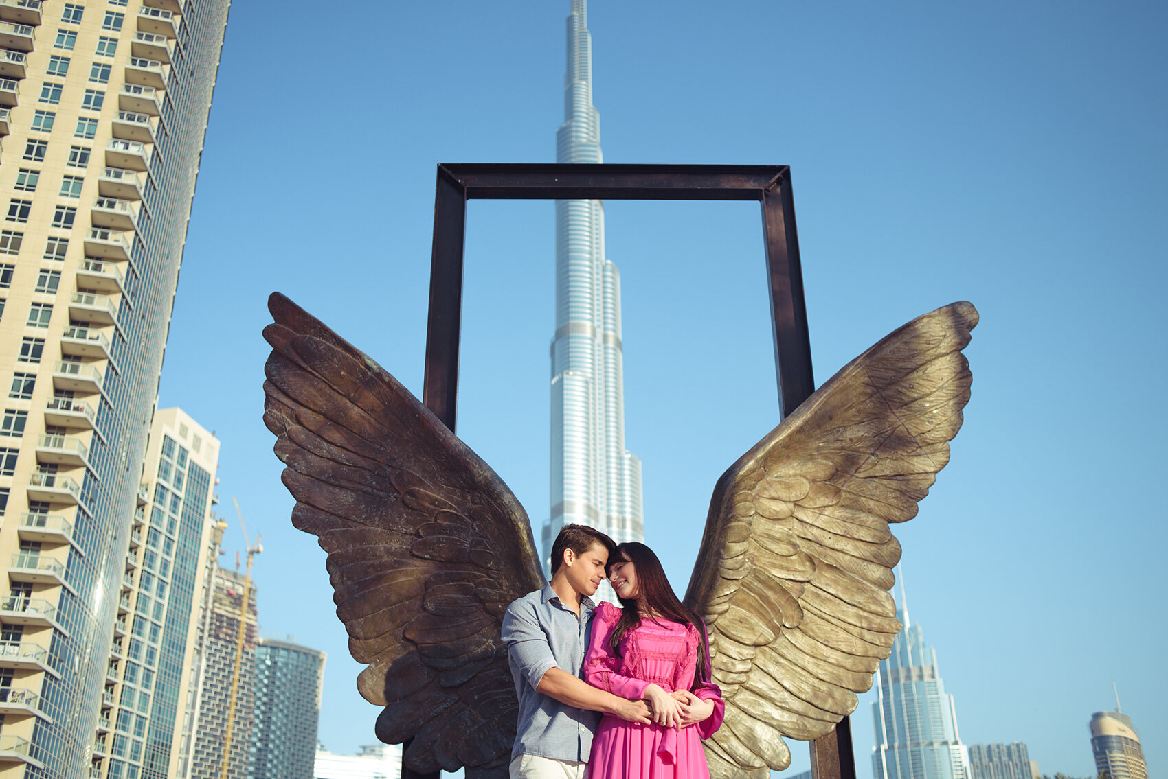Ensaio Fotos na Mala realizado em Dubai