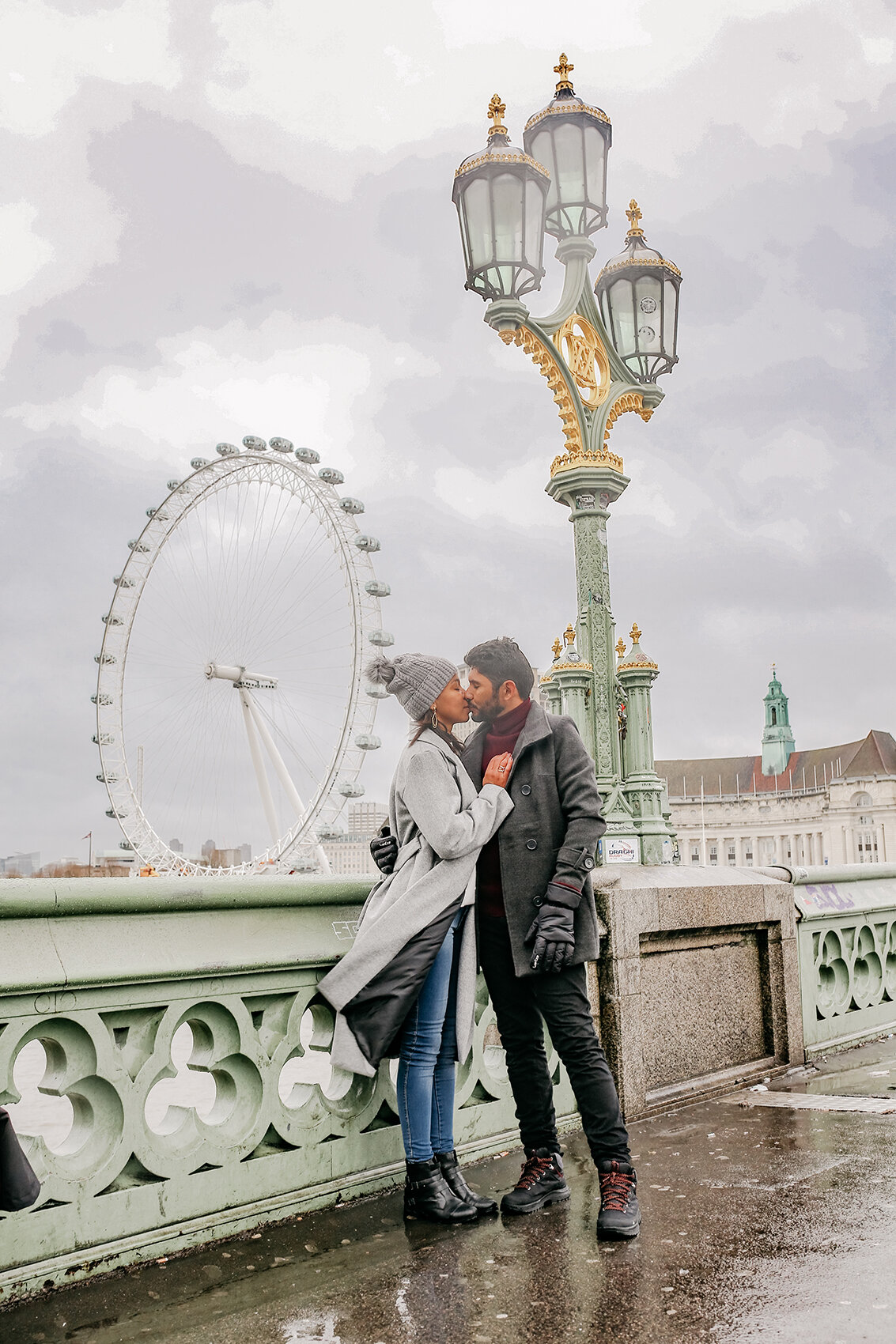 Ensaio Fotos na Mala realizado em Londres