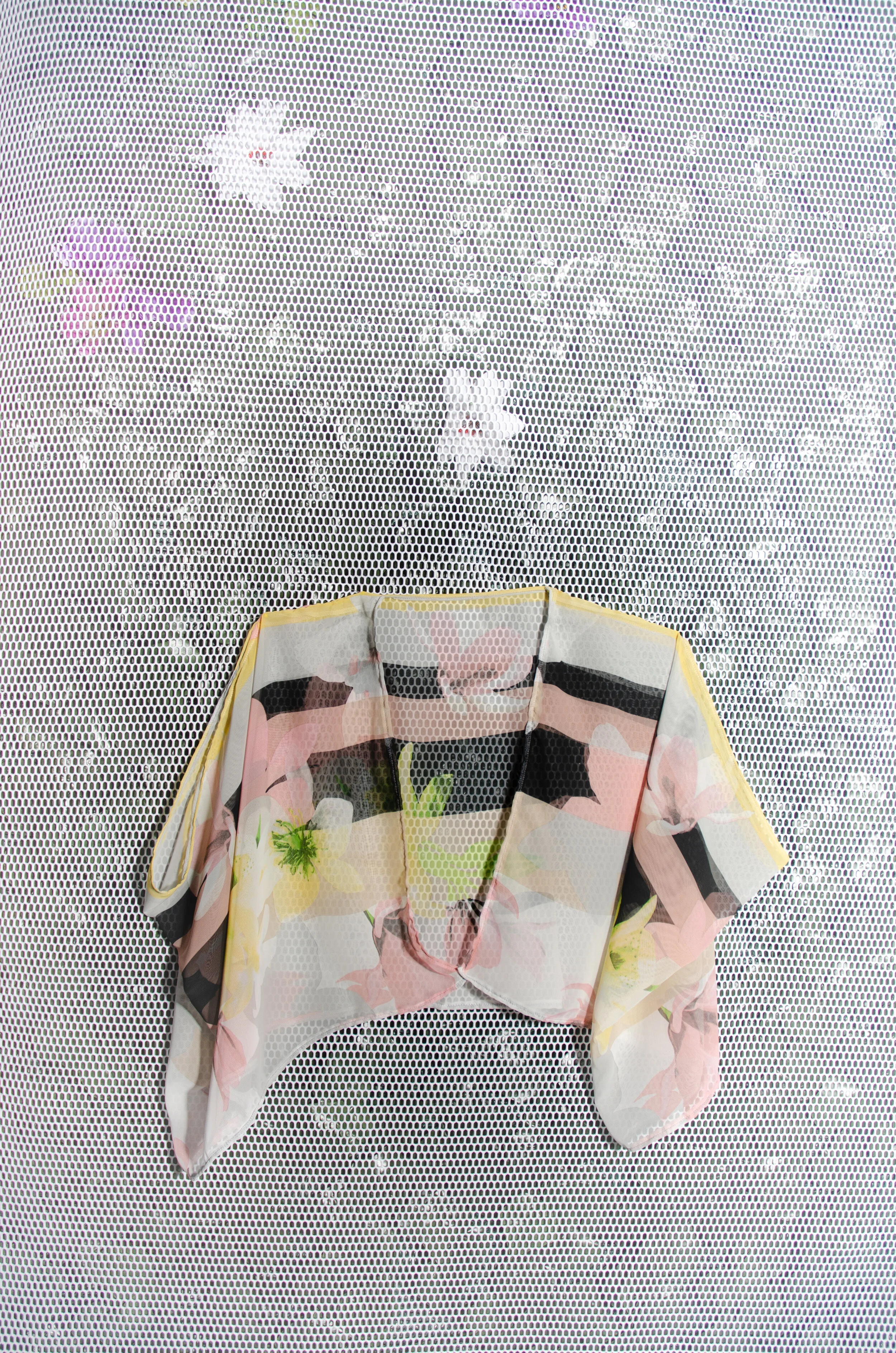 Floral Stripe Bolero