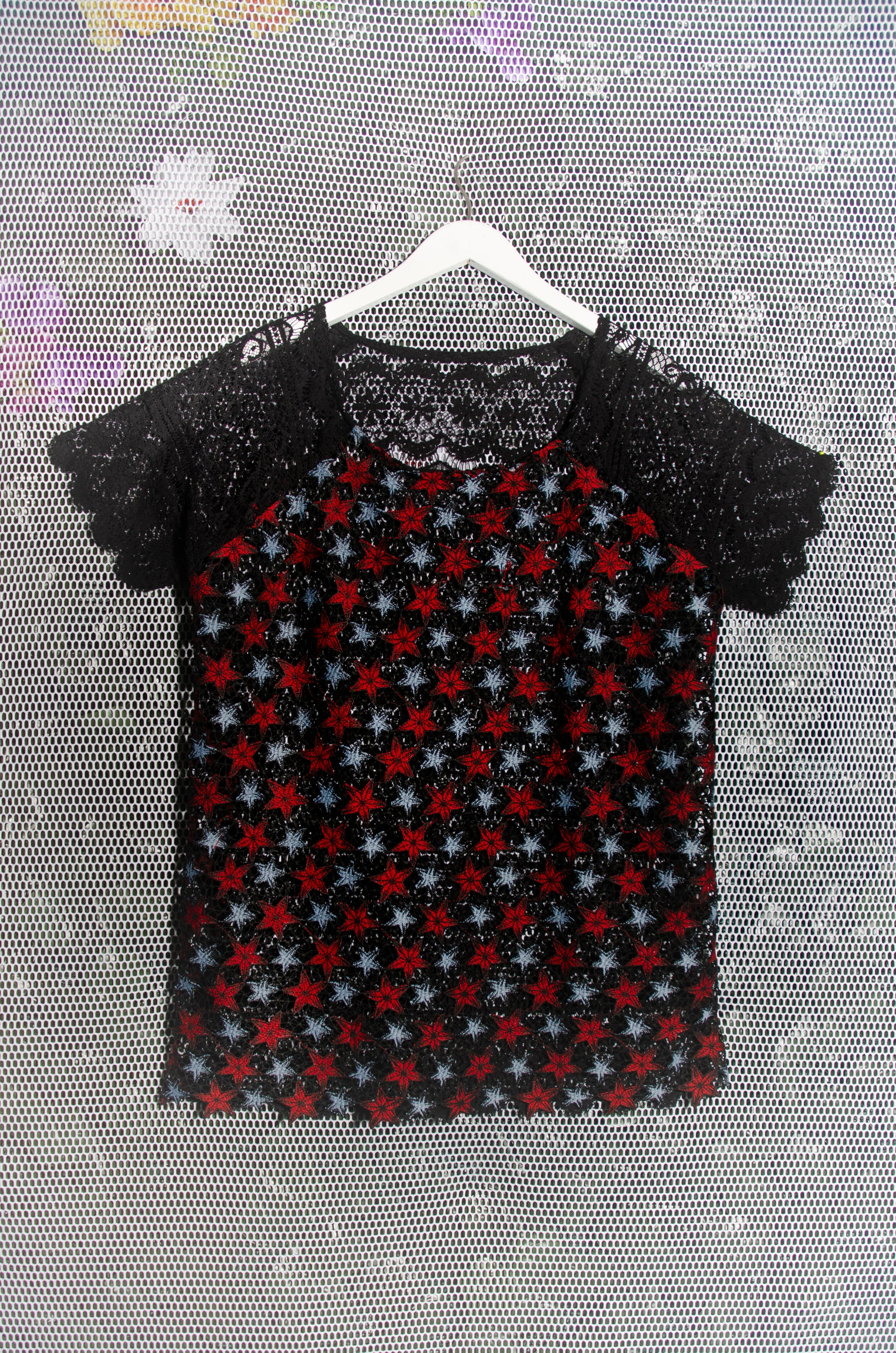 Lace Starburst Tee