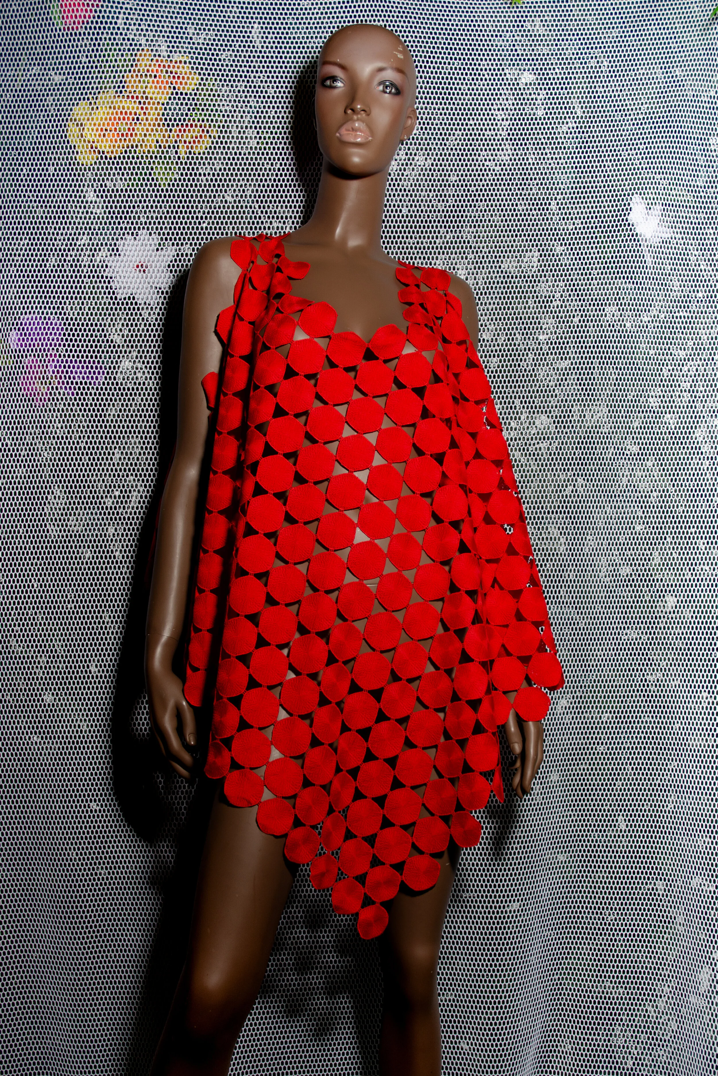 Red Dot 8-Way Dress