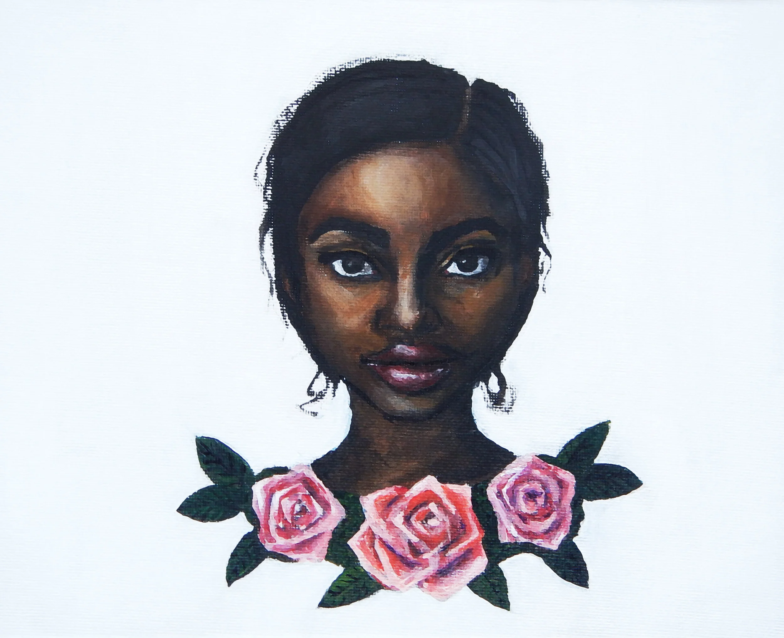 Grace . Acrylic on canvas. 2017.