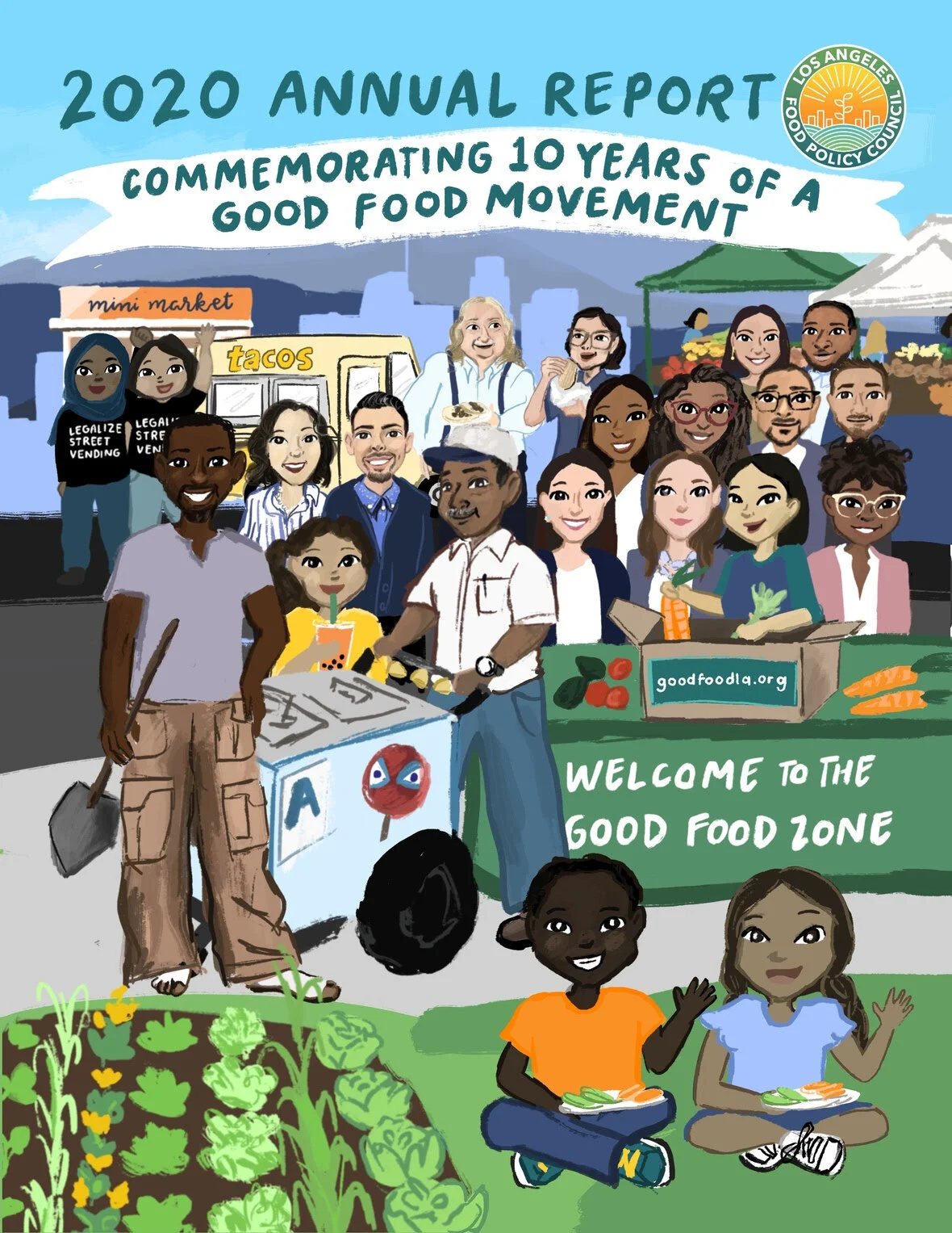 My Foreword for Good Food For All Agenda in 2020, Next to Jonathan Gold's Foreword From 2010