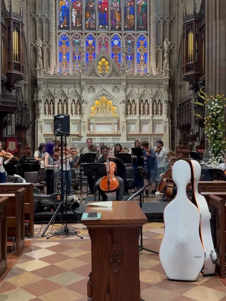 Thank you @trinitychurchnyc 🙏🏾 #NOVUSNY was on fire on the brilliant @jessiemontgomerymusic  #Divided and inspired me to bring my best. Thank you @docmelbaker for your vision and leadership 👊🏾 video credit @docmelbaker photo credit @titilayoayang