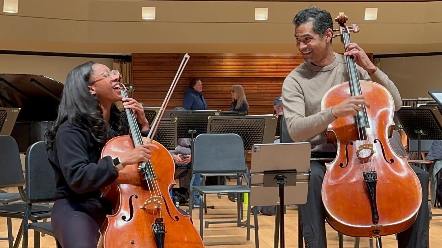 Clap loud tomorrow! @lindseysharpie and I are cookin&rsquo; up an encore 👊🏾 @suso_music #Salumba @chi_sinfonietta @meiann.chen @blackmaninoff #wentzconcerthall #naperville