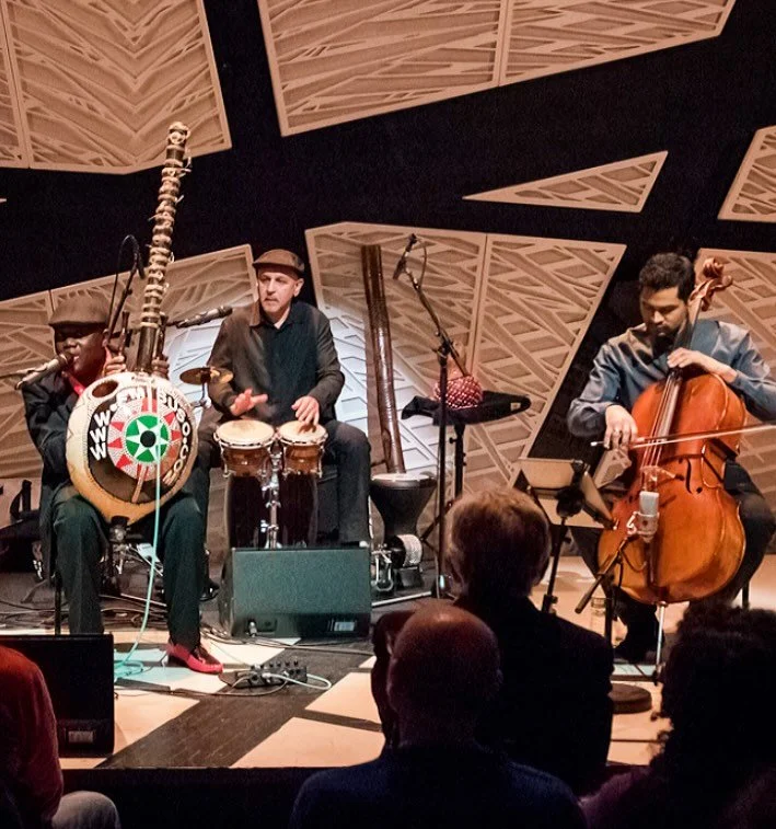 I am so sad to learn that we have lost one of the greats. Truly one of the most inspiring artists that I have known, Foday Musa Suso @suso_music was a magnetic performer, a master of the kora and a dear friend. We had the pleasure of collaborating to