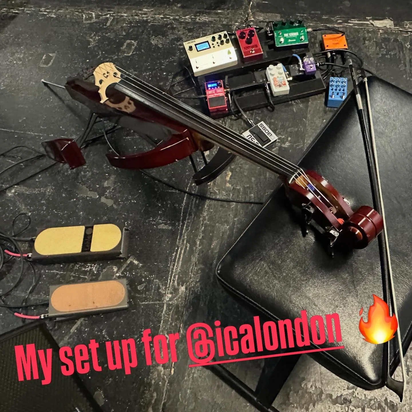My set up for @icalondon @tanyatagaq @jeanmartinbarnyard #Saputjiji