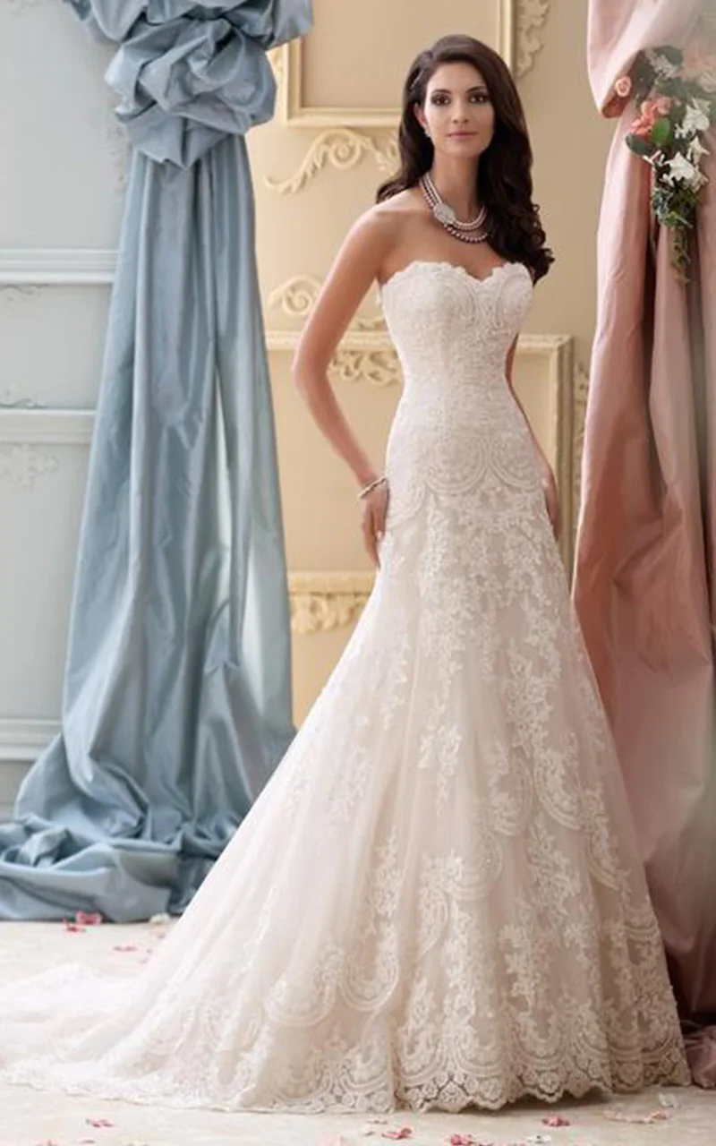David Tutera | Style 115237 Size 12&14, Ivory/Gardenia Reg. $2298 SALE $1378.80