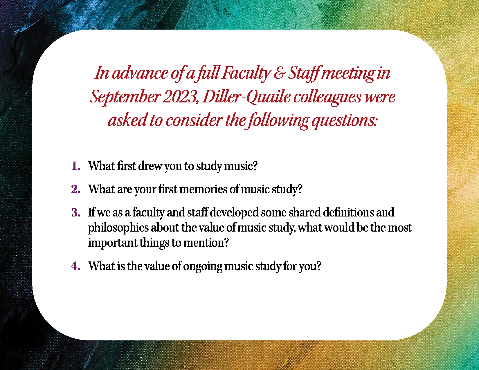 Value of Music Study — The DillerQuaile School of Music