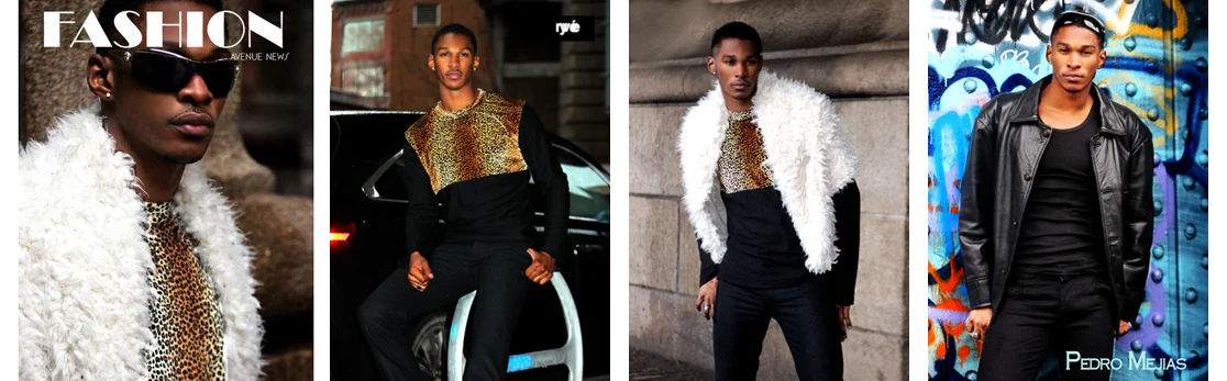 Pedro Mejias makes the cover of Fashion Avenue News