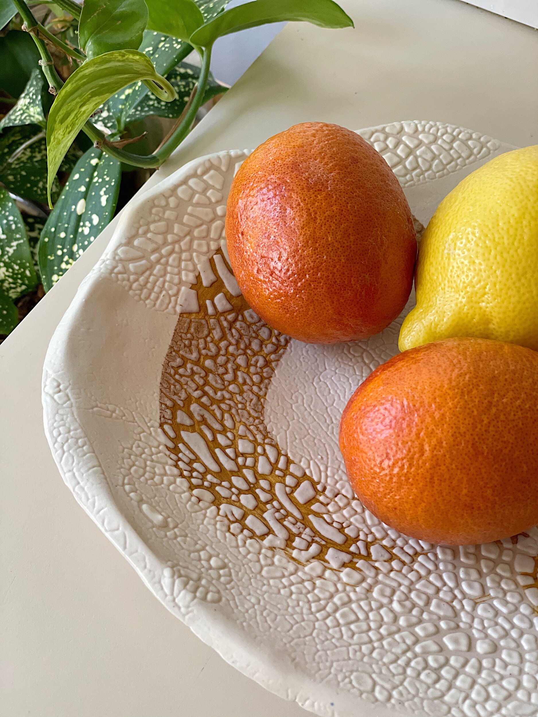                                      abstract mod fruit bowl