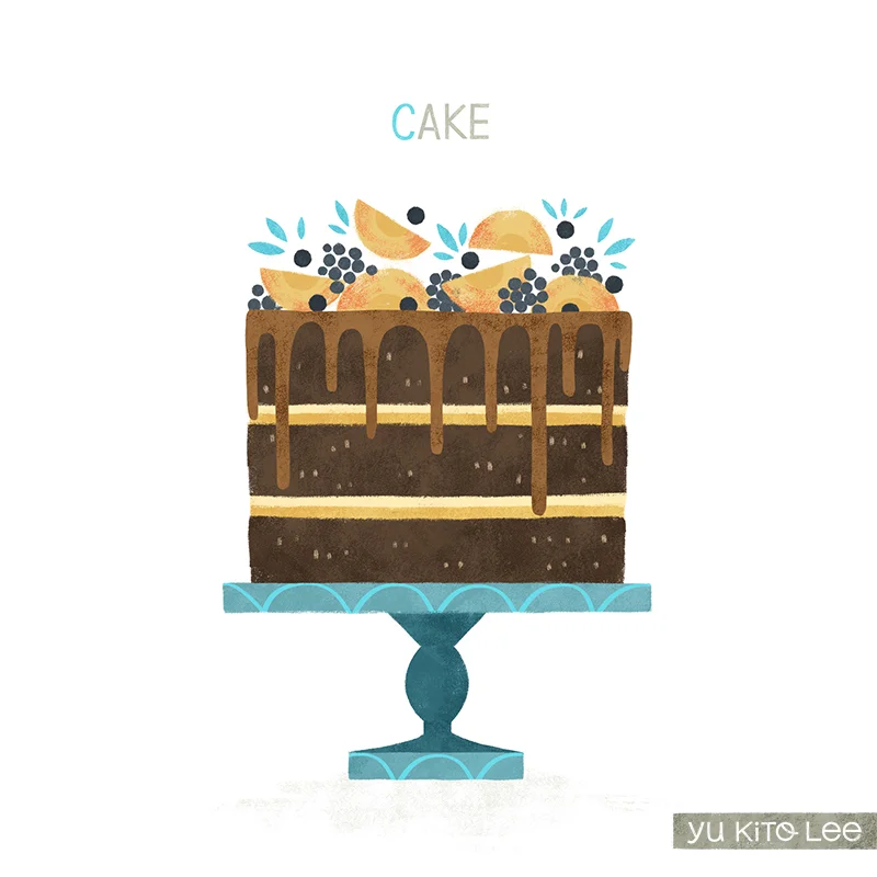 Alphabet series: C is for a Chocolate Cake