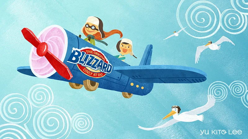DQ Blizzard Pitch: Up up and away