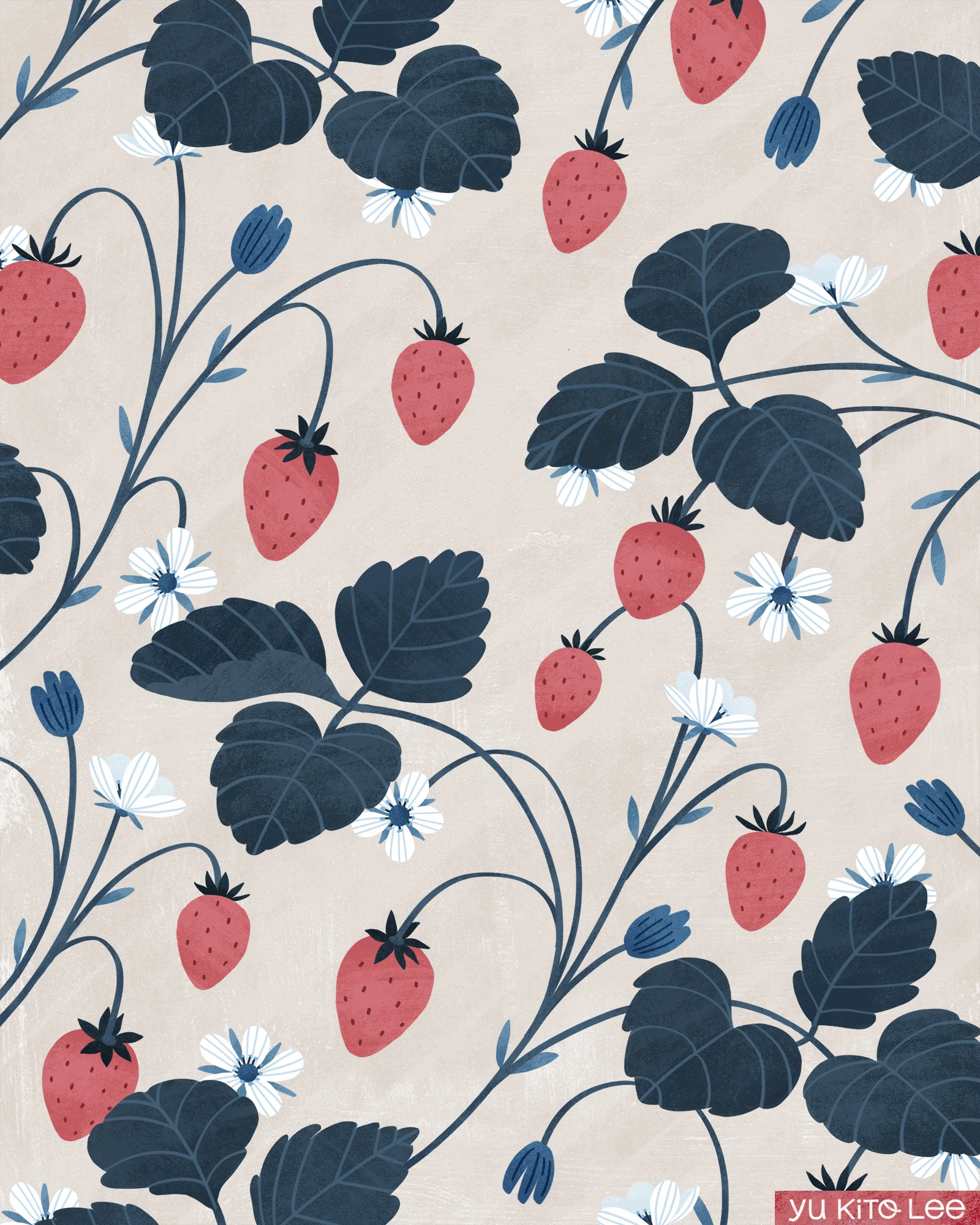 Pattern: Strawberries