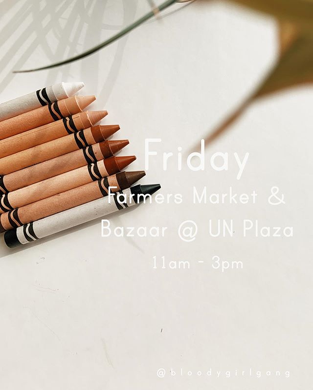 A NEW market day has launched in UN Plaza: on Fridays from 7am to 4pm, UN Plaza will feature the best of San Francisco! With the kind support of @civiccentercommons @square &amp; our talented @sfetsy team, @bloodygirlgang will be there this Friday 7/