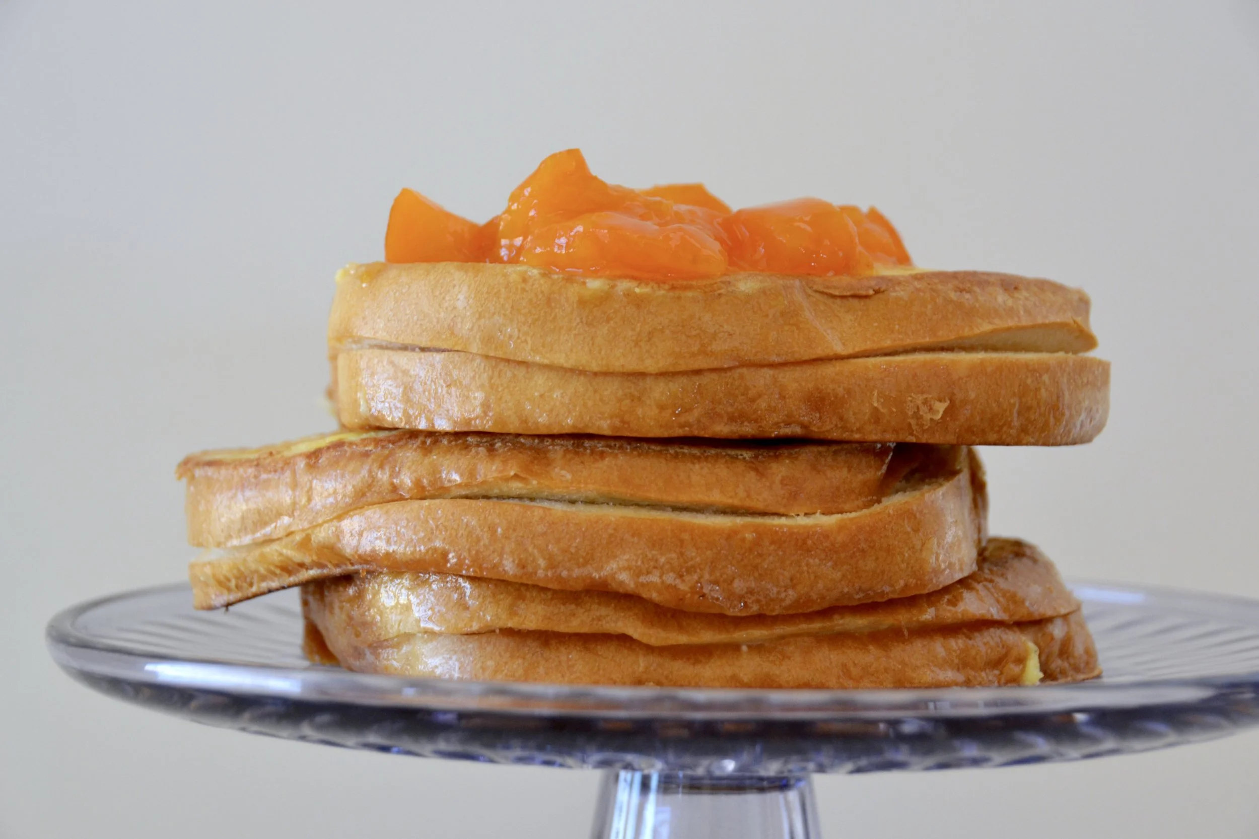 Apricot Stuffed French Toast