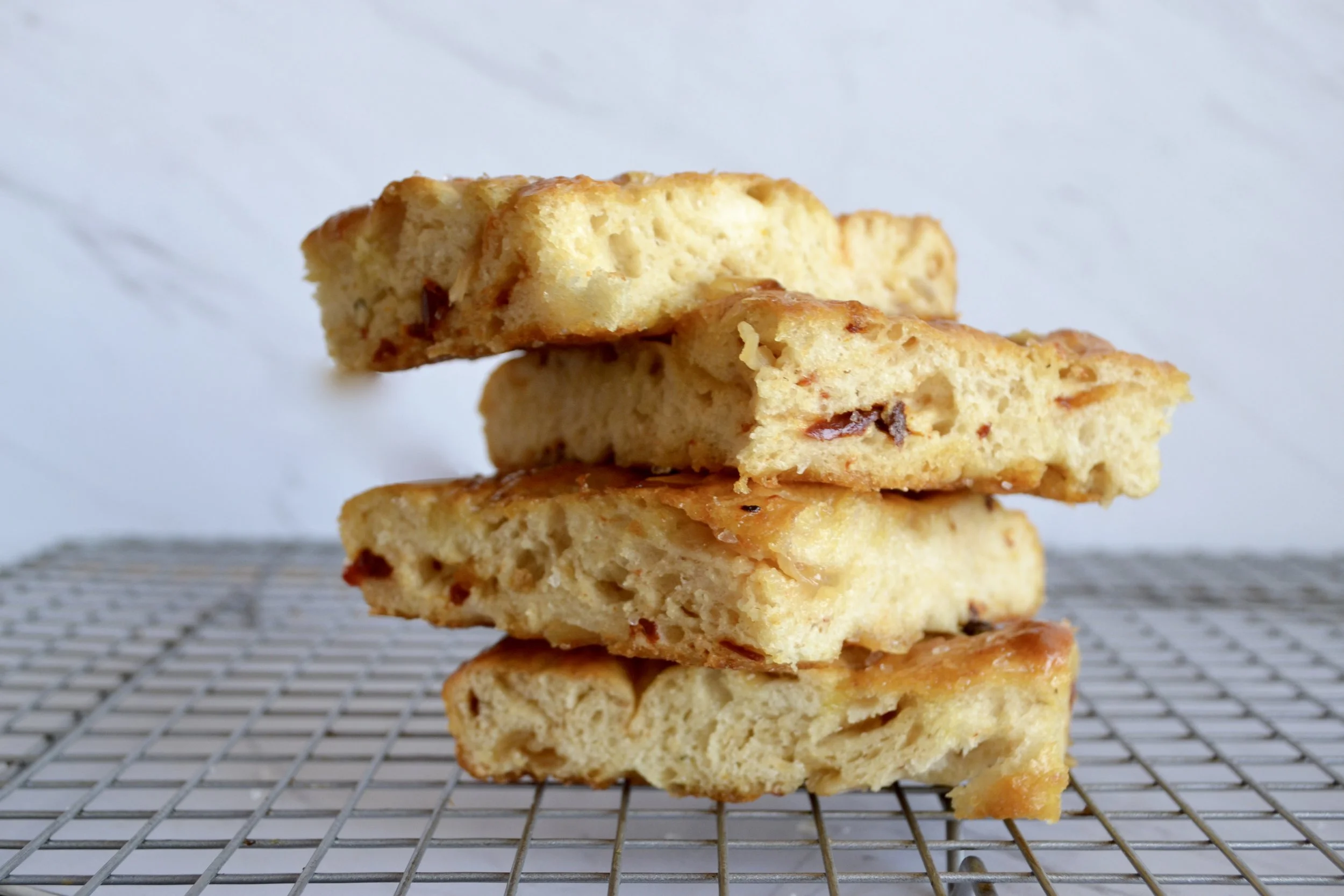 Traina Foods Sun Dried Tomato & Caramelized Onion Focaccia Bread — Farm Girl