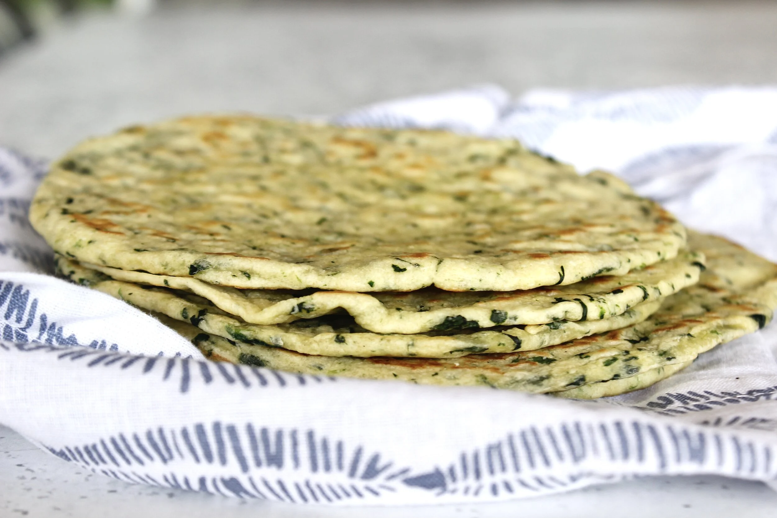 Spinach Tortillas