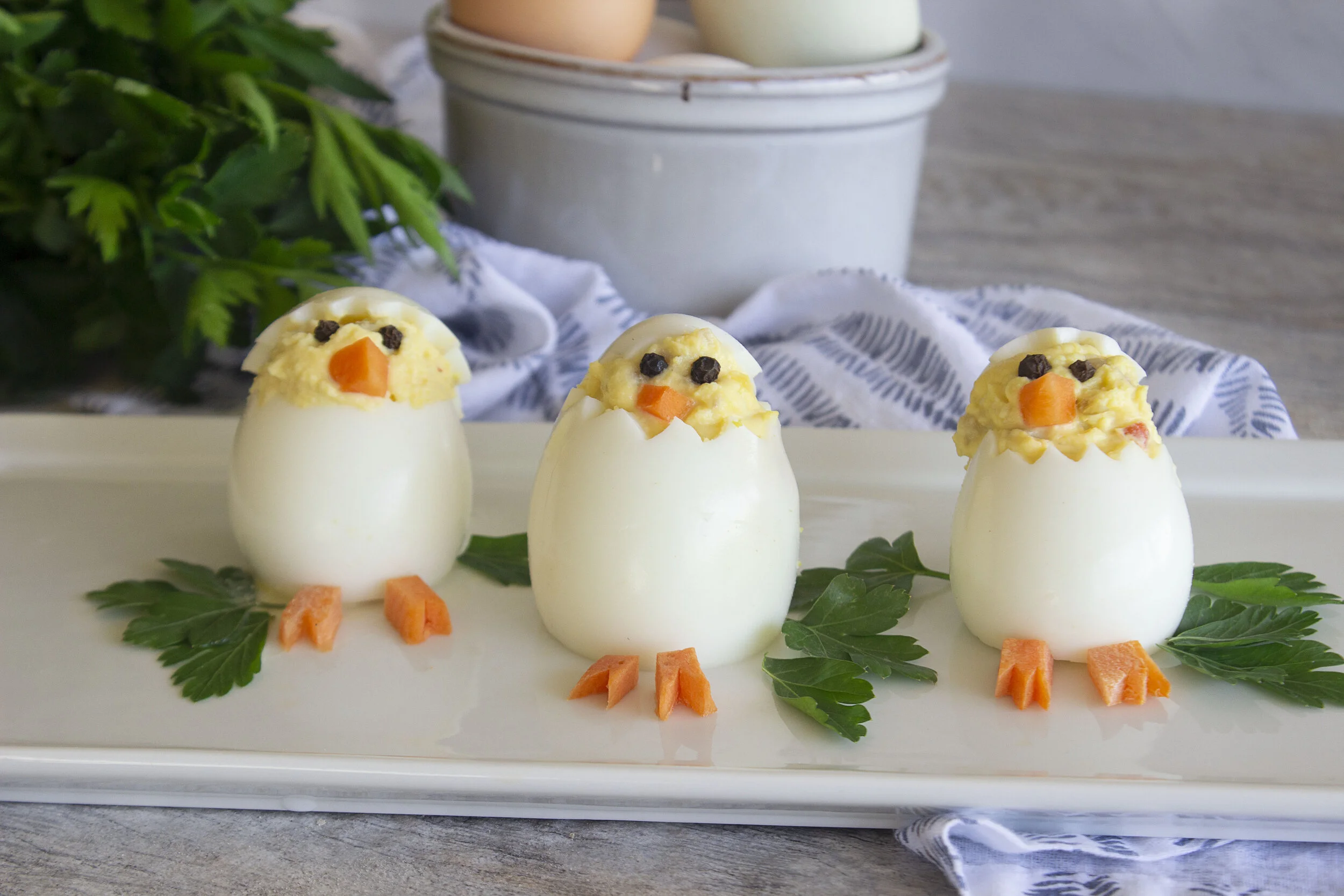 Deviled Eggs for Easter