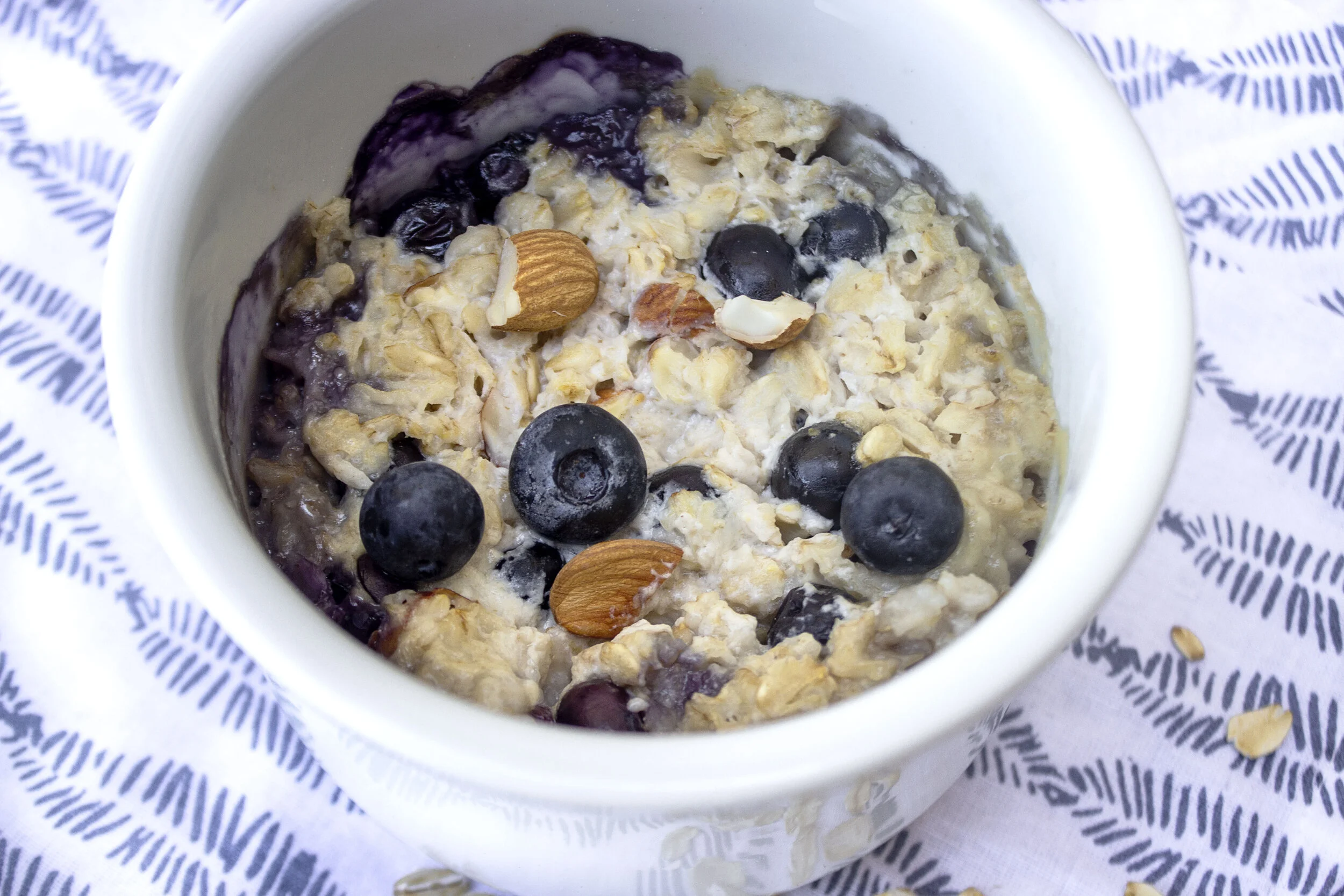 Blueberry Almond Oat Bake with Vital Proteins Collagen 