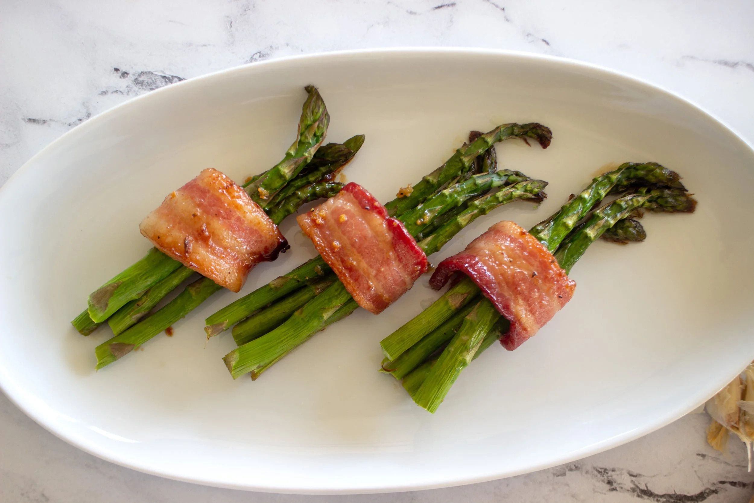 Bacon Wrapped Asparagus Bundles