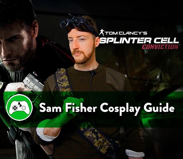 I actually feel sneakier wearing this. Follow the link in my bio to see how you too can dress with #samfisher finesse. #ubisoft #splintercell #cosplay #gamer #gaming