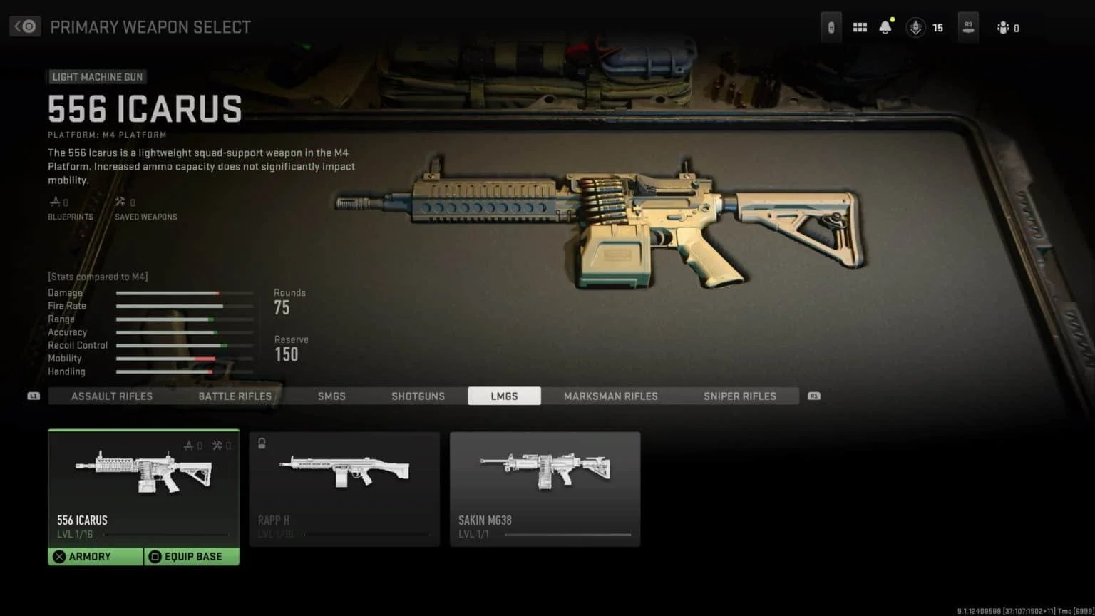 Modern Warfare 2 Best Icarus 556 Build