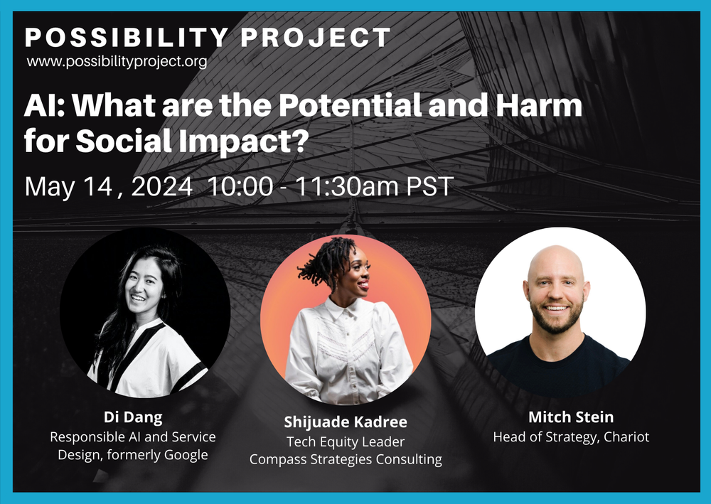 Possibility Project on AI: What are the Potential and Harm for Social Impact?