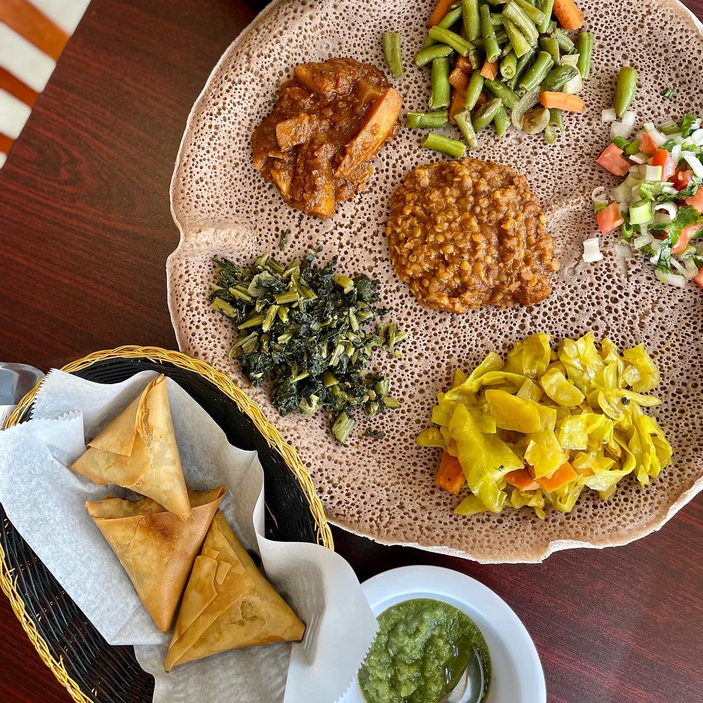 Horn of Africa, Vegetarian Platter