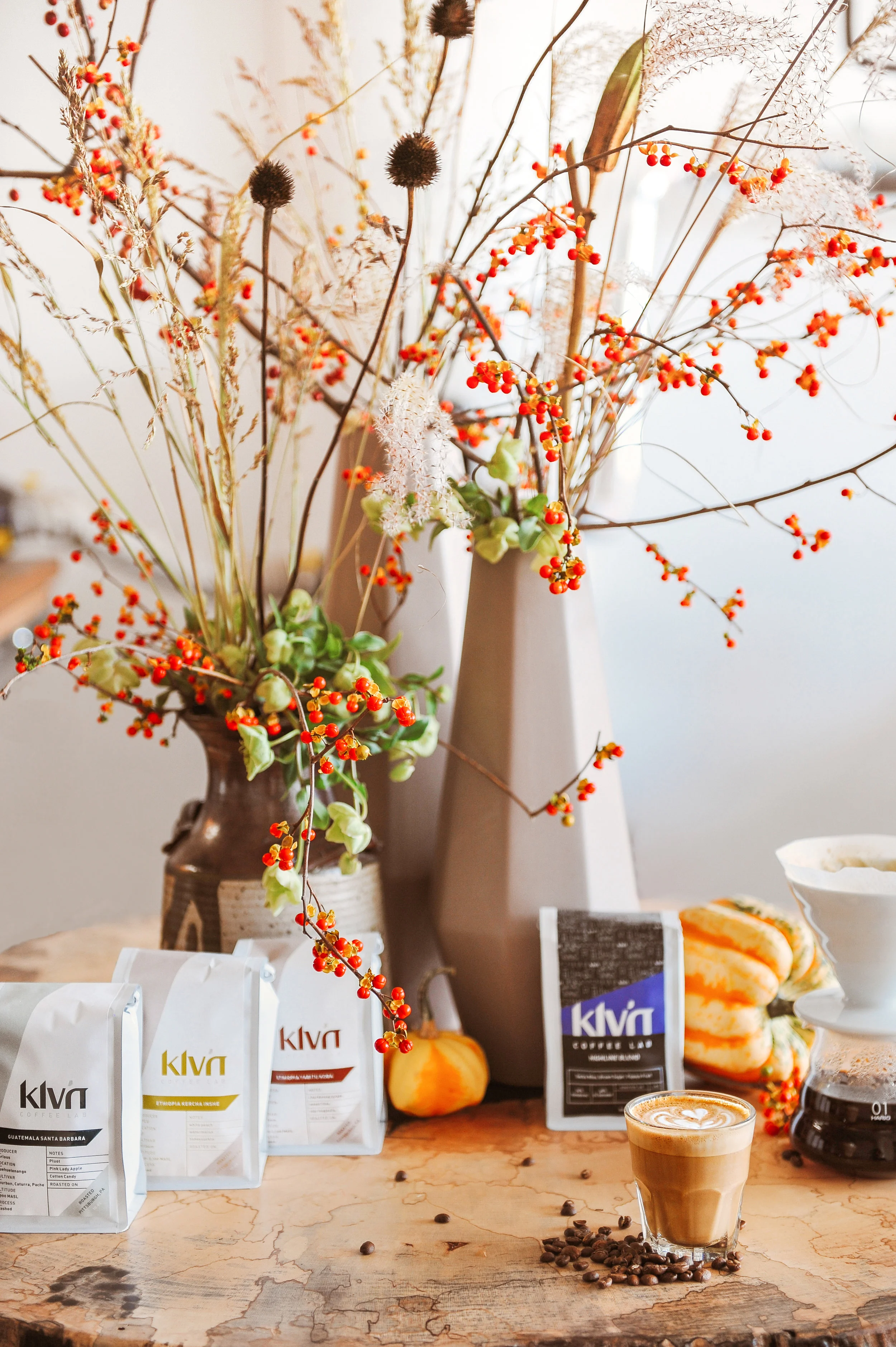 KLVN Coffee Lab Still Life