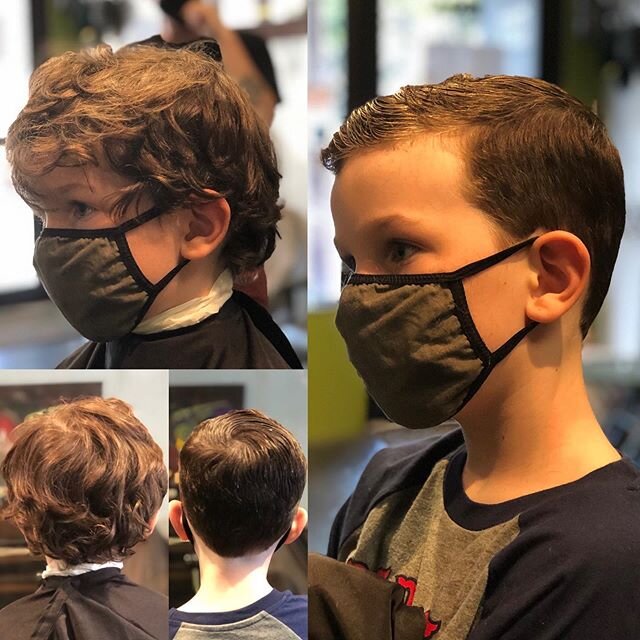 Handsome young man no matter what the length, but the shorter cut is more flattering... watch out ladies.
.
Thank you for checking out this post... your support is appreciated!  Thanks again! .
.
#Kidshairstyles #kidscuts #kidshair #arlingtonma #belm