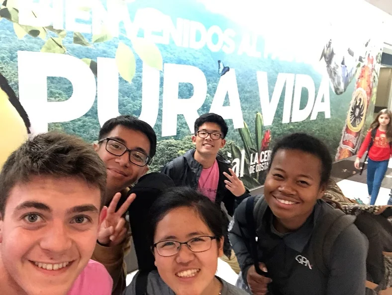We have arrived at the Juan Santamaría International Airport!